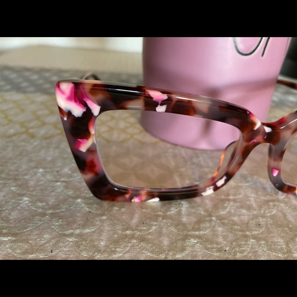 Red And Pink Tortoiseshell Frames.! - image 2